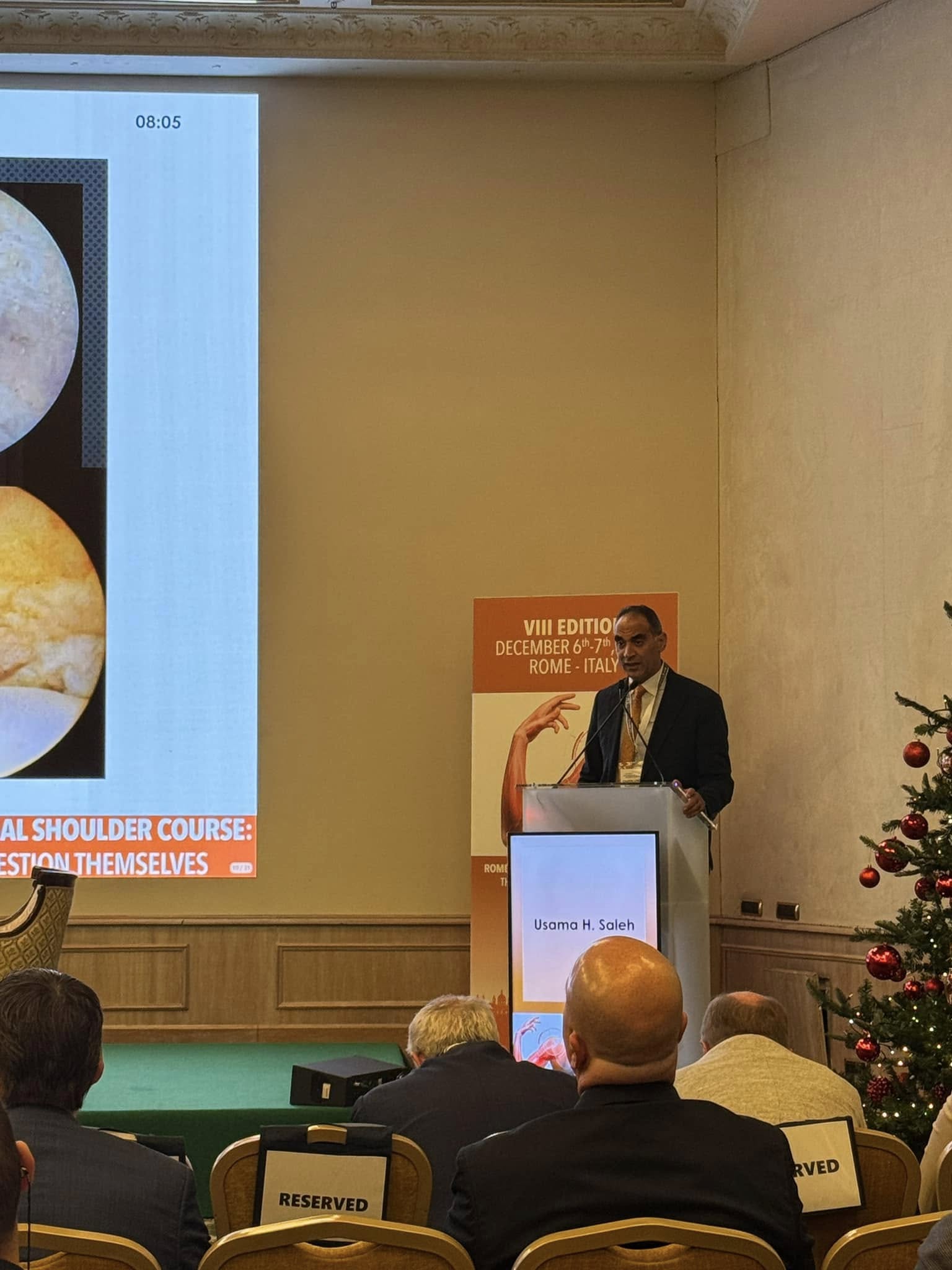 Dr. Usama Saleh in International Congress on Shoulder and Elbow Surgery - 2024