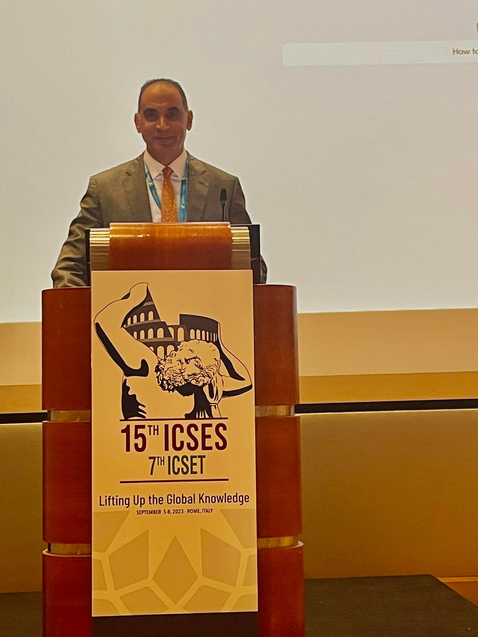 Dr. Usama Saleh in International Congress on Shoulder and Elbow Surgery