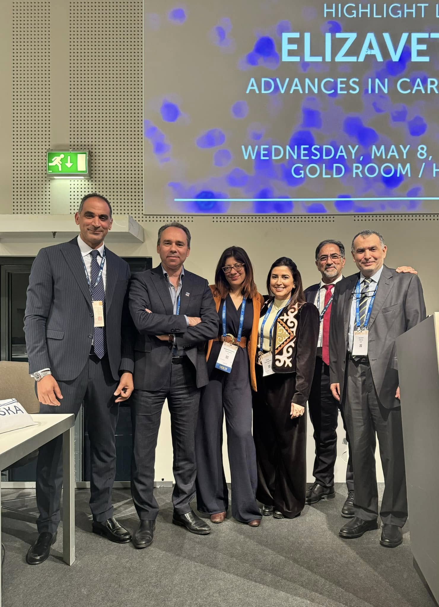 Dr. Usama Saleh in ESSKA Meeting