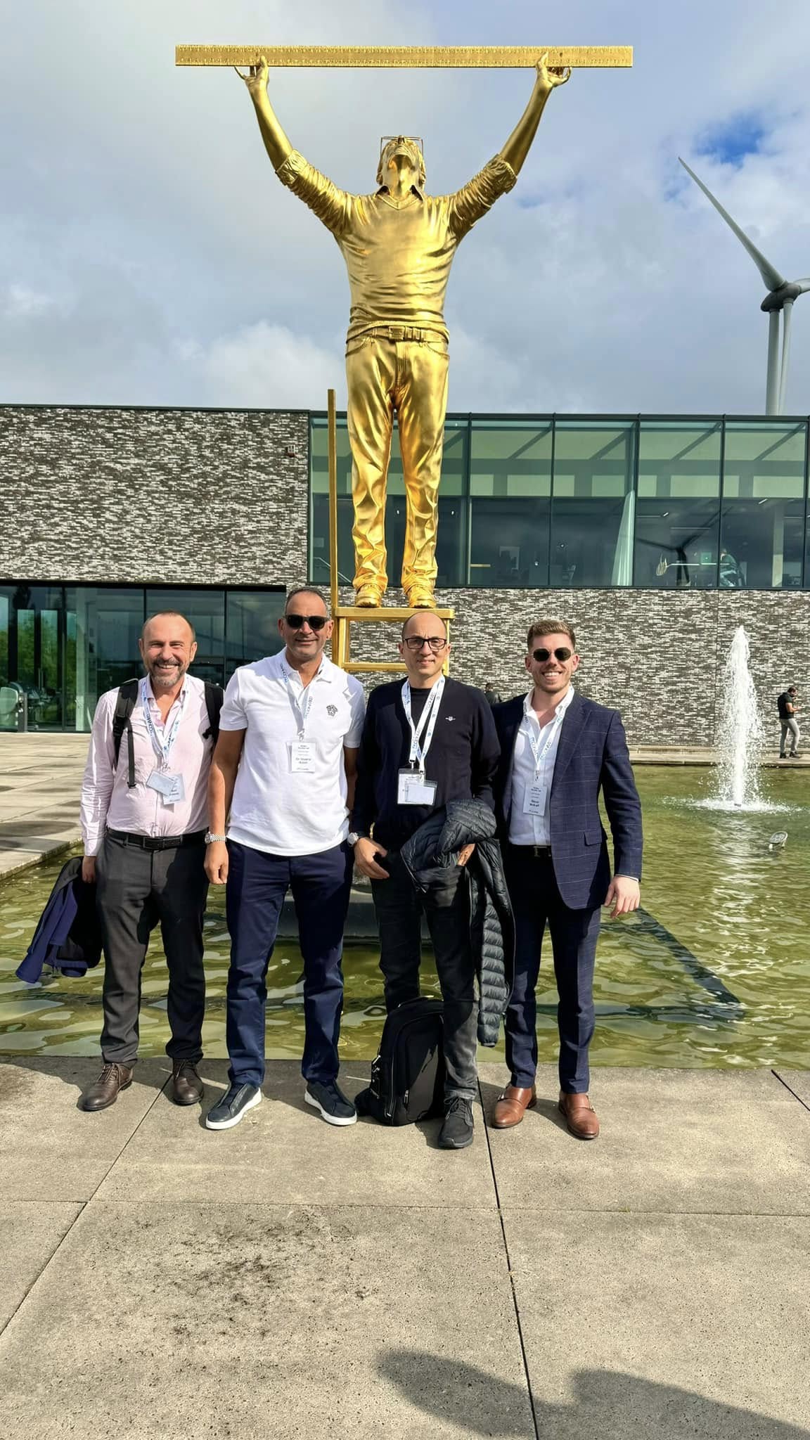 Dr. Usama Saleh in Advanced Shoulder Surgery Course – Ghent, Belgium