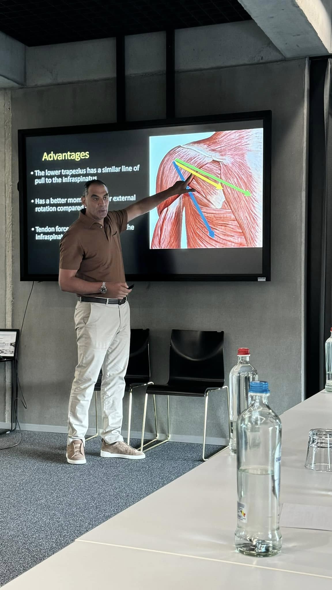Dr. Usama Saleh in Advanced Shoulder Surgery Course – Ghent, Belgium