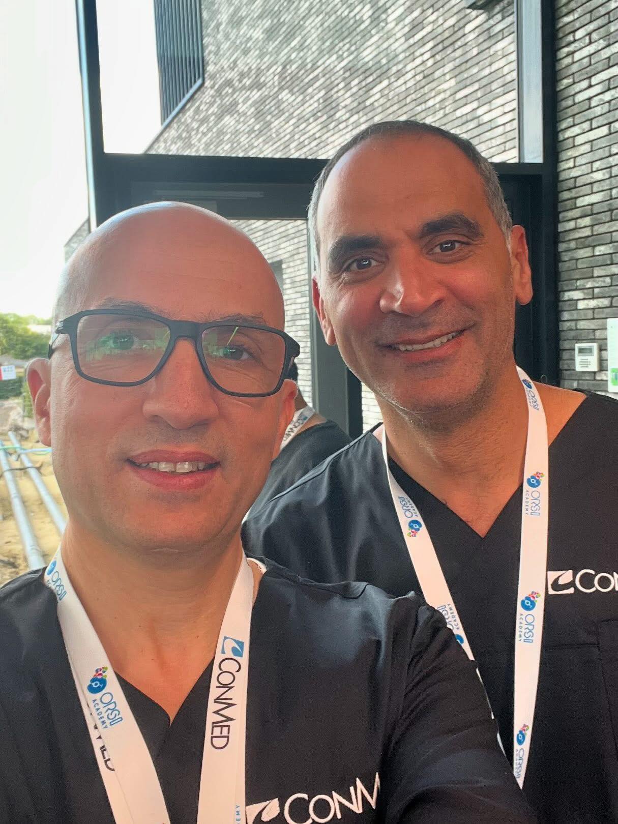 Dr. Usama Saleh in Shoulder Arthroscopy Course – Belgium